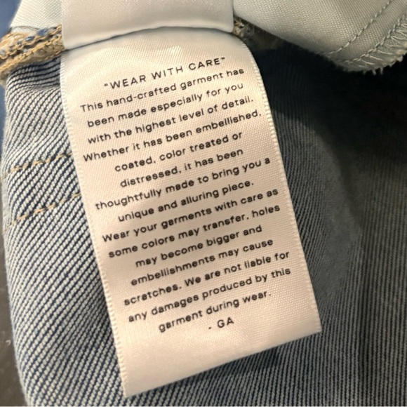 Good American NWT 💙 Good Legs Straight Mid Rise Denim Jeans. Size: 2/26 - Picture 12 of 12